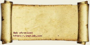 Elena Jačović vizit kartica